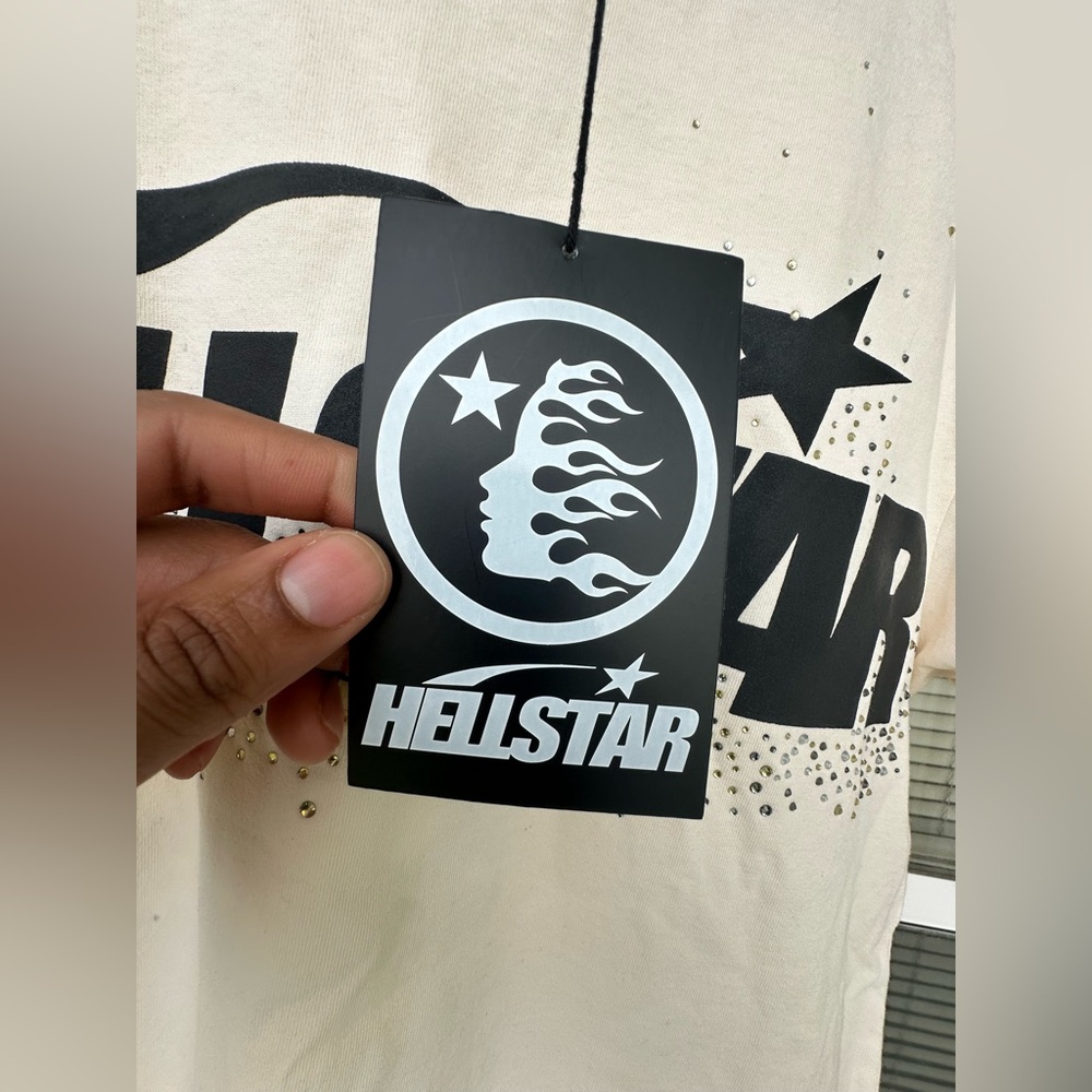 HELLSTAR Classic Rhinestone Tee - Picture 8 of 12